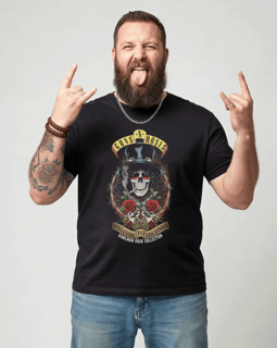 Nome do produto Plus Size Rock Guns N' Roses II