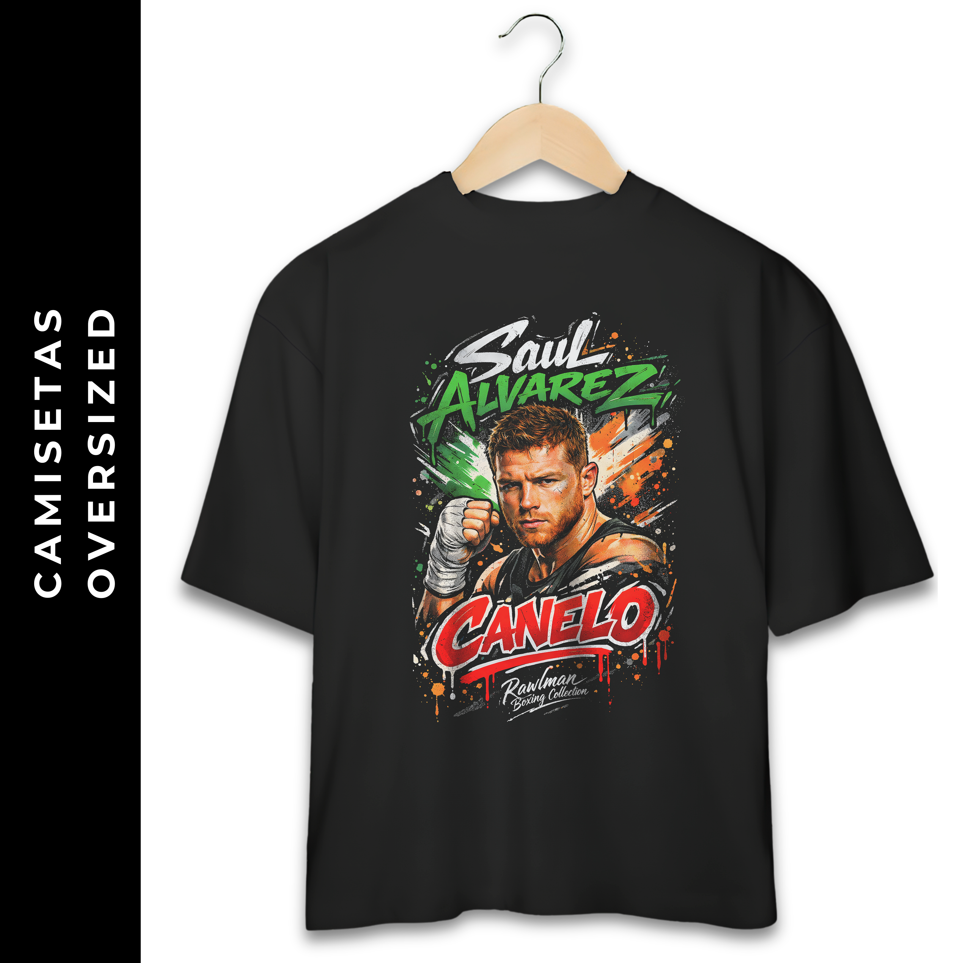 Oversized Saul Canelo Alvarez III