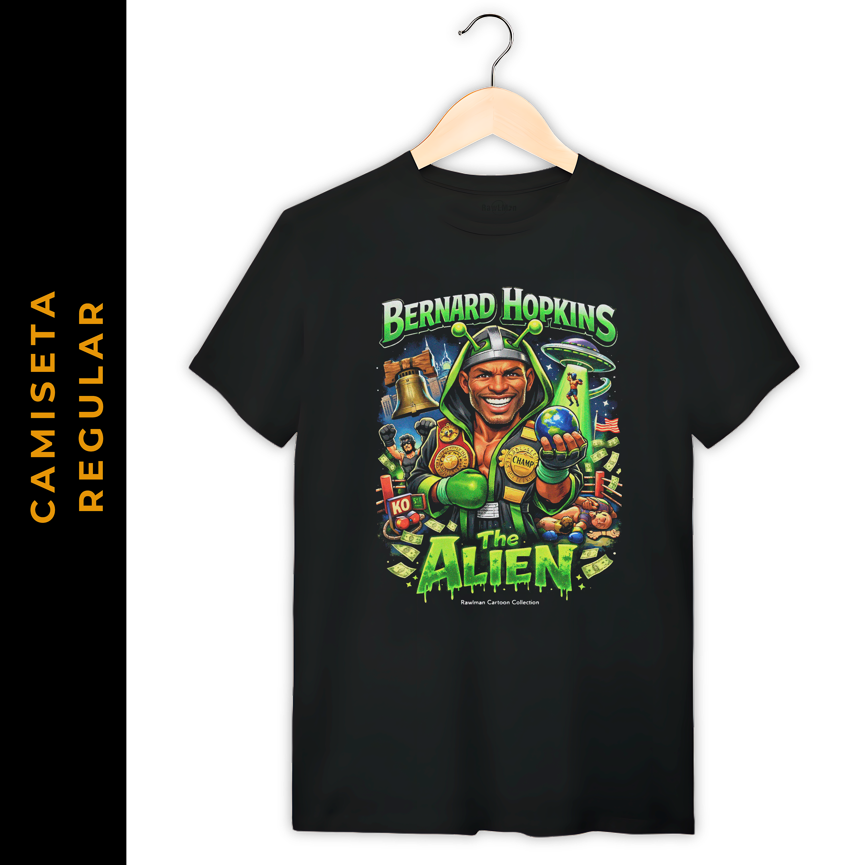 Regular Cartoon Boxe Bernard Hopkins