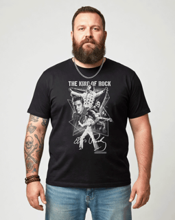 Nome do produto Plus Size Rock Elvis Presley I