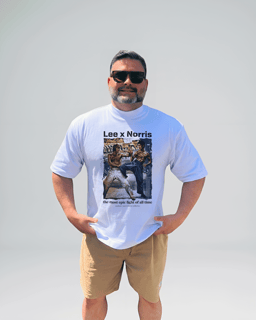 Nome do produto Oversized Chuck Norris vs Bruce Lee VI