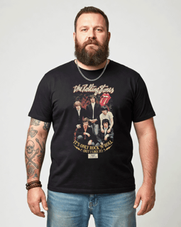 Nome do produto Plus Size Rock Rolling Stone II
