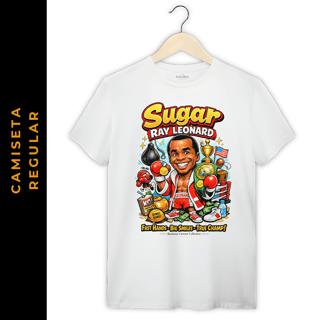 Regular Cartoon Boxe Sugar Ray Leonard