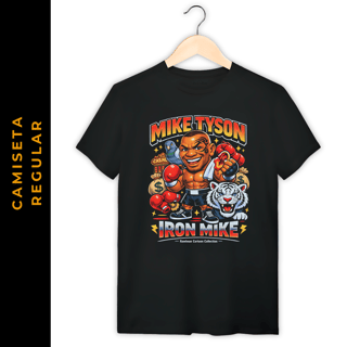 Nome do produto Regular Cartoon Boxe Mike Tyson II