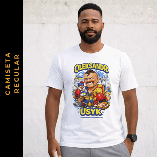Nome do produto Regular Cartoon Boxe Oleksandr Usyk