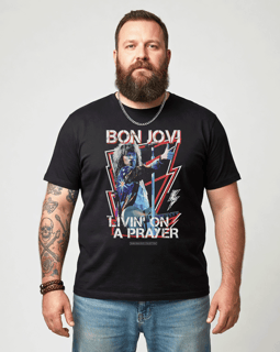Nome do produto Plus Size Rock Bon Jovi III