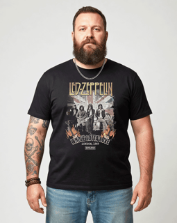 Nome do produto Plus Size Rock Led Zeppelin II