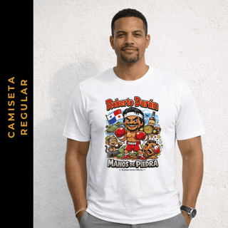 Nome do produto Regular Cartoon Boxe Roberto Dúran