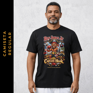 Nome do produto Regular Cartoon Boxe Roy Jones Jr