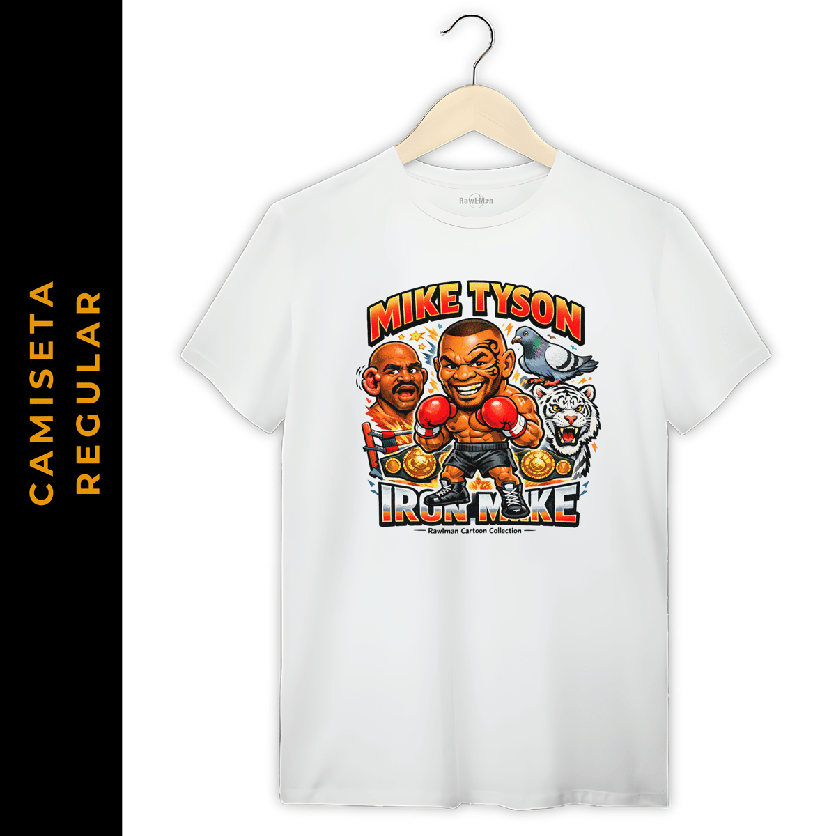 Nome do produto: Regular Cartoon Boxe Mike Tyson I