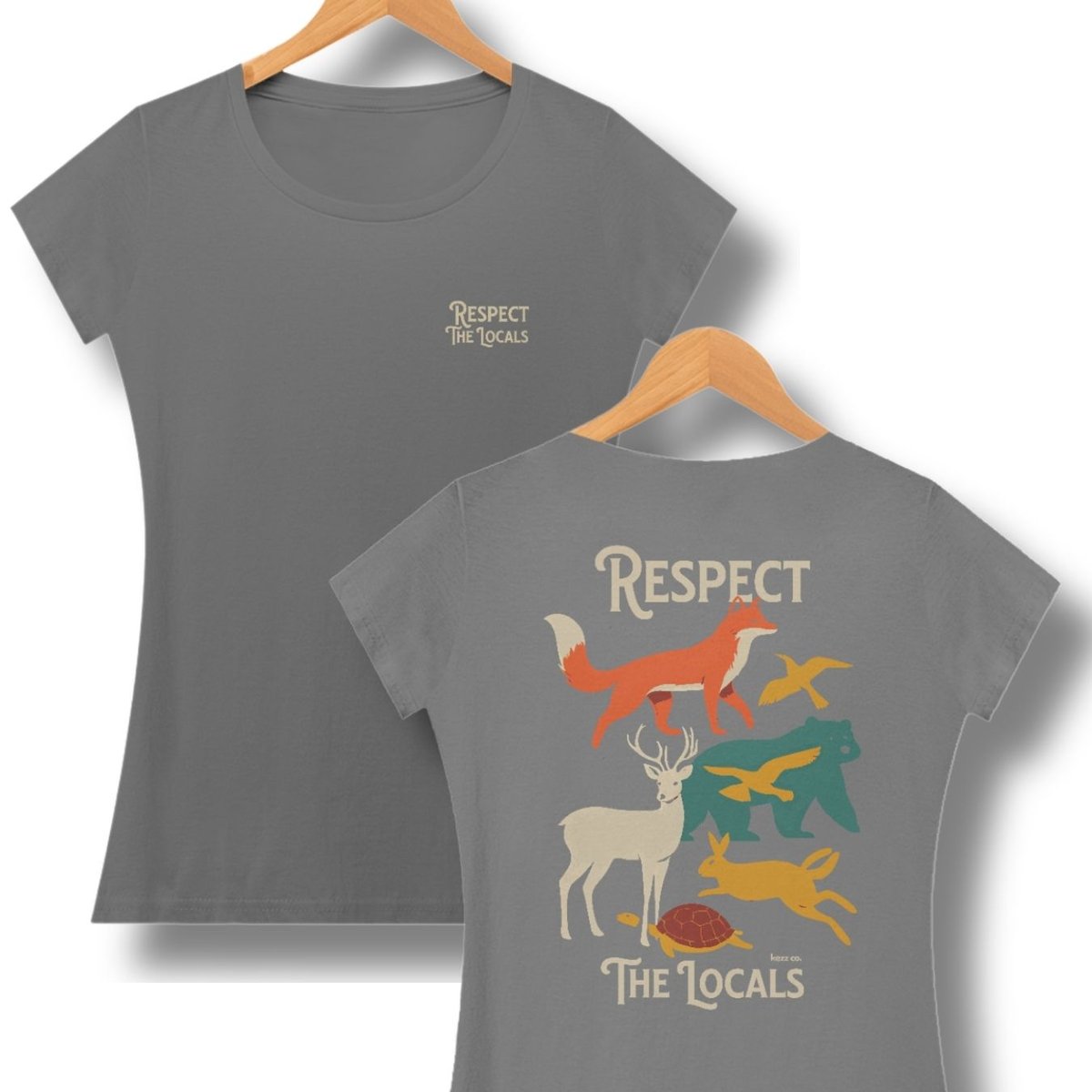 Nome do produto: Baby look Estonada Respect The Locals