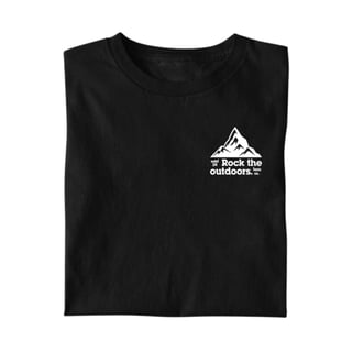 Nome do produto Camiseta Rock the outdoors