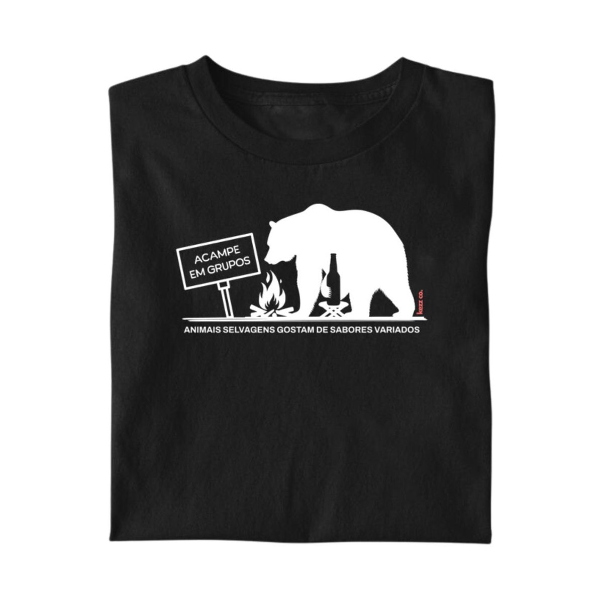 Nome do produto: Camiseta Acampe em grupos