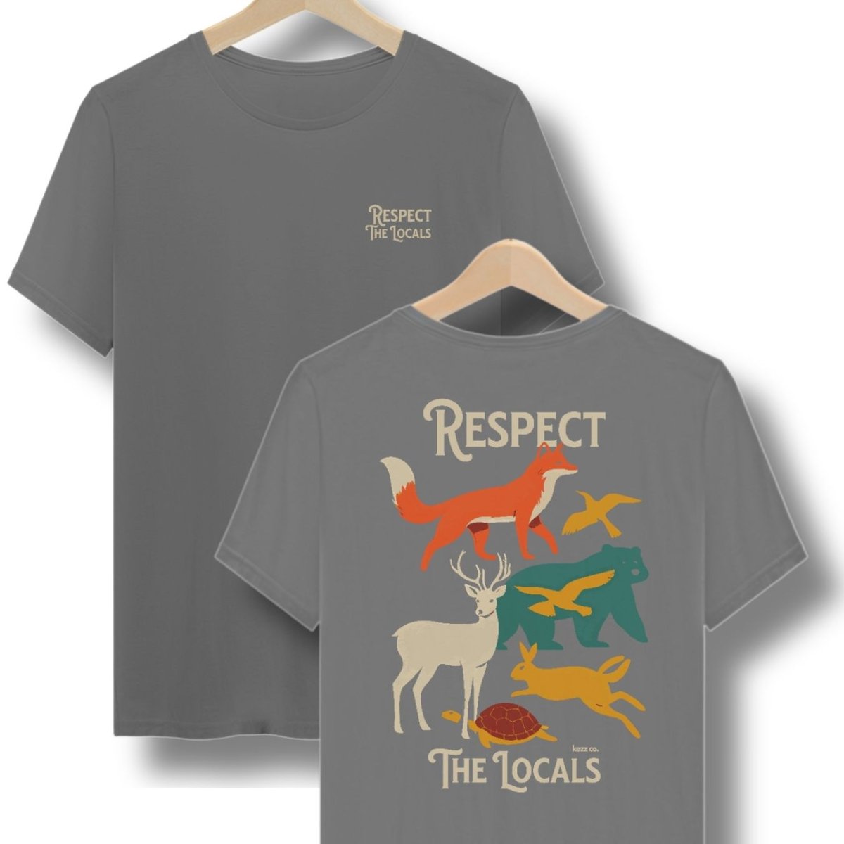 Nome do produto: Camiseta Estonada Respect The Locals