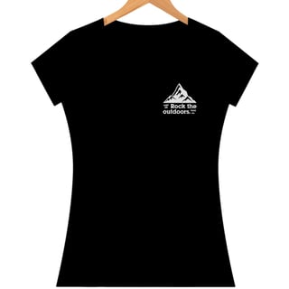 Nome do produto Baby look Rock the Outdoors