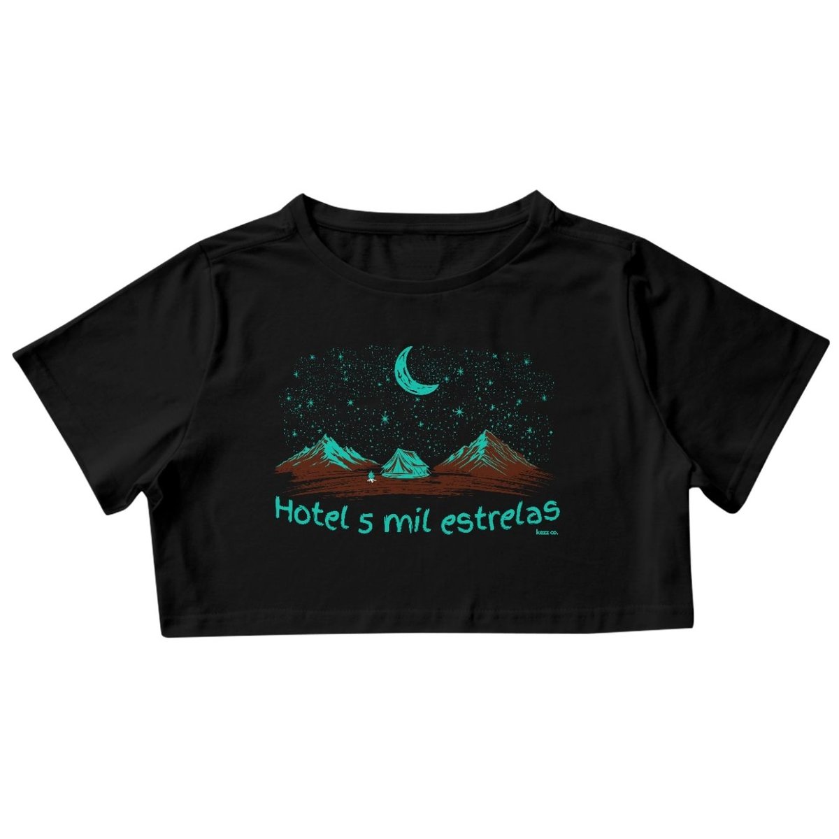 Nome do produto: Cropped Hotel 5 mil estrelas