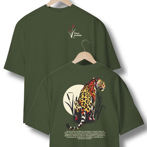 Oversized Onça-Pintada