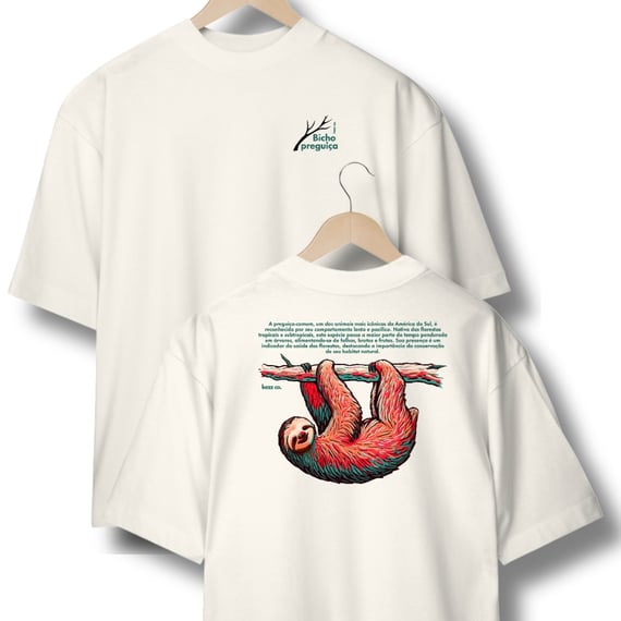 Oversized Bicho-Preguiça