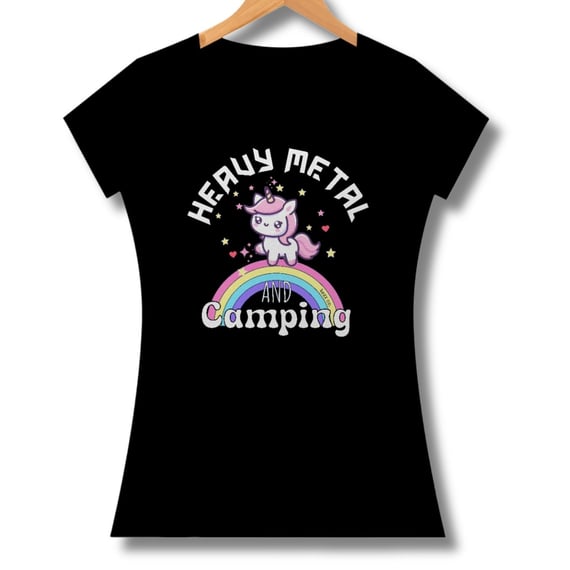 Baby look Heavy Metal and Camping