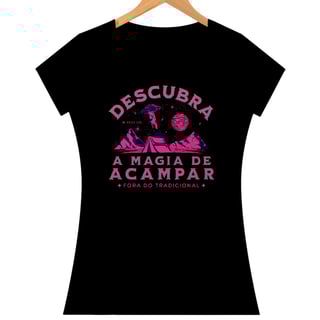 Nome do produto Baby look Descubra a Magia de Acampar