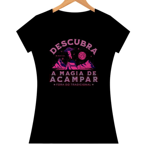 Baby look Descubra a Magia de Acampar