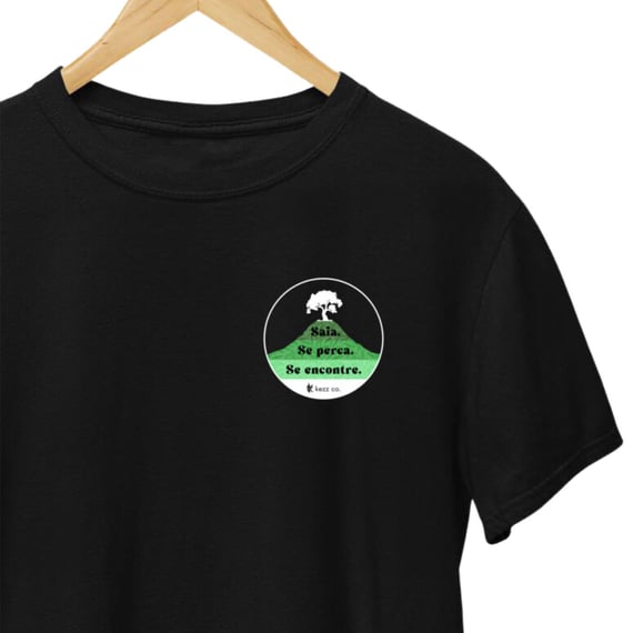 Camiseta Saia, Se perca, Se encontre