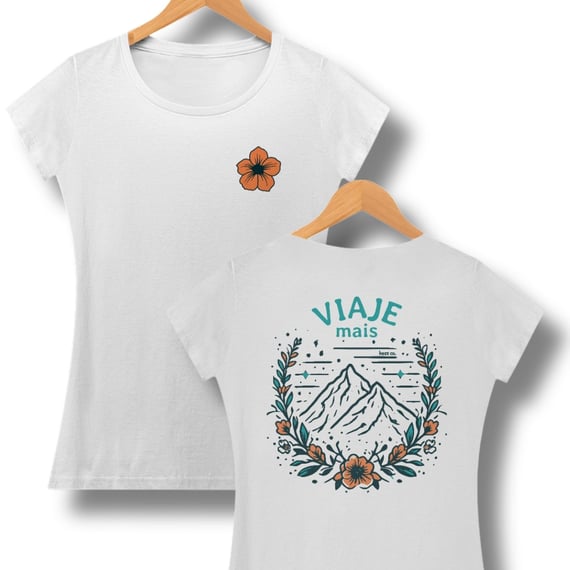 Baby look Viaje mais