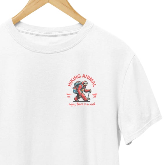 Camiseta Hiking animal