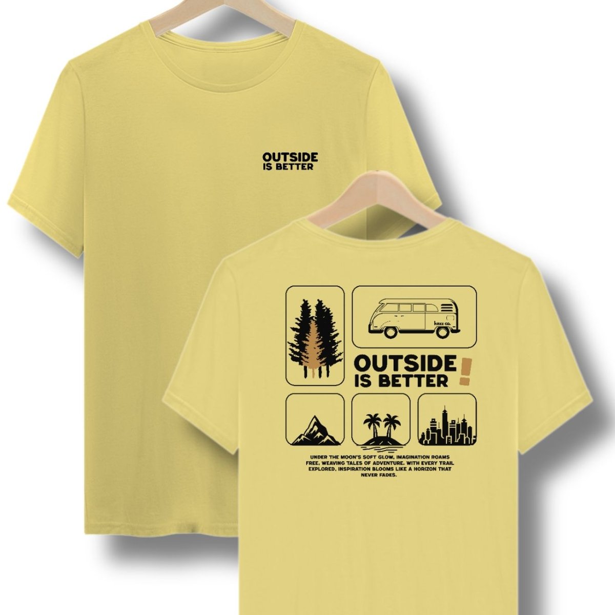 Nome do produto: Camiseta Estonada Outside is Better