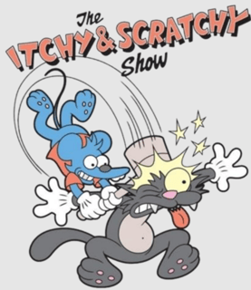 Nome do produto Camiseta Itchy & Scratchy