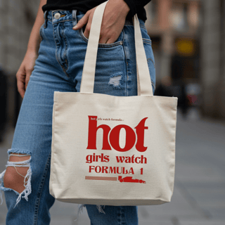 Nome do produtoECOBAG | Hot Girls Watch FORMULA 1 
