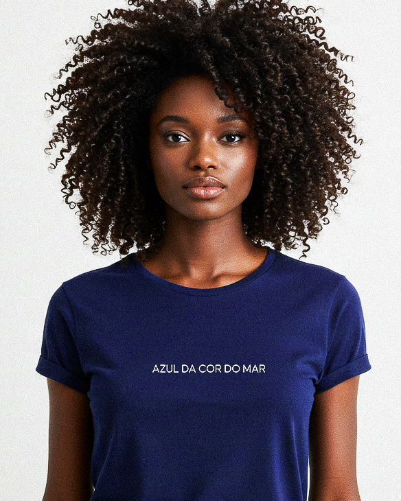 Azul da cor do mar | T-Shirt