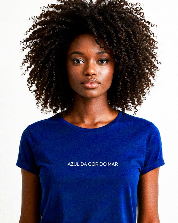 Azul da cor do mar | T-Shirt