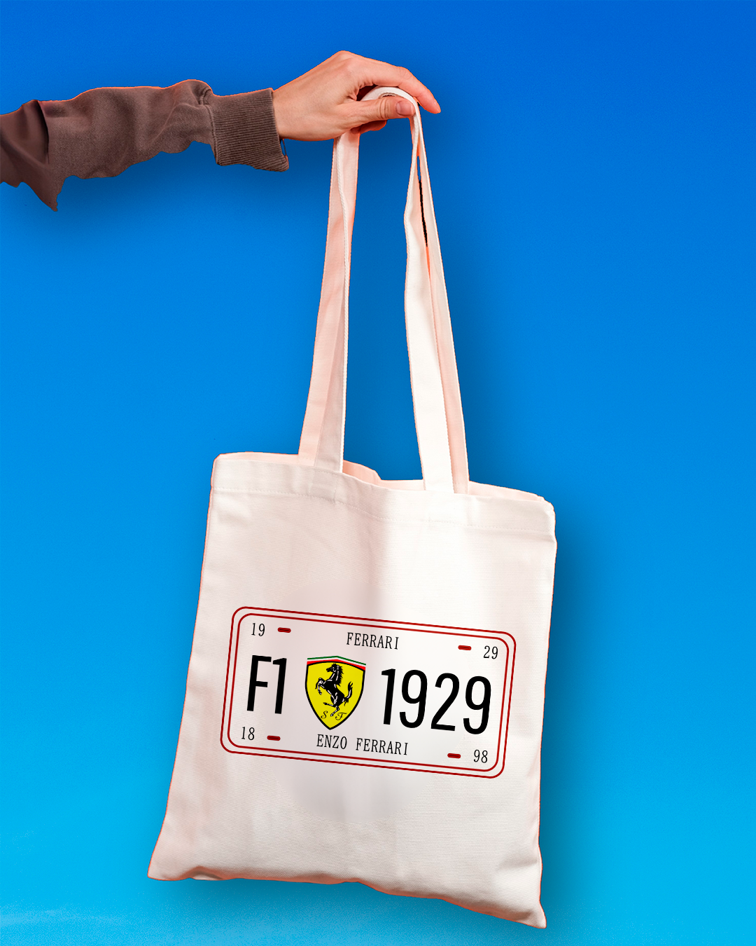 Placa Ferrari : ECOBAG