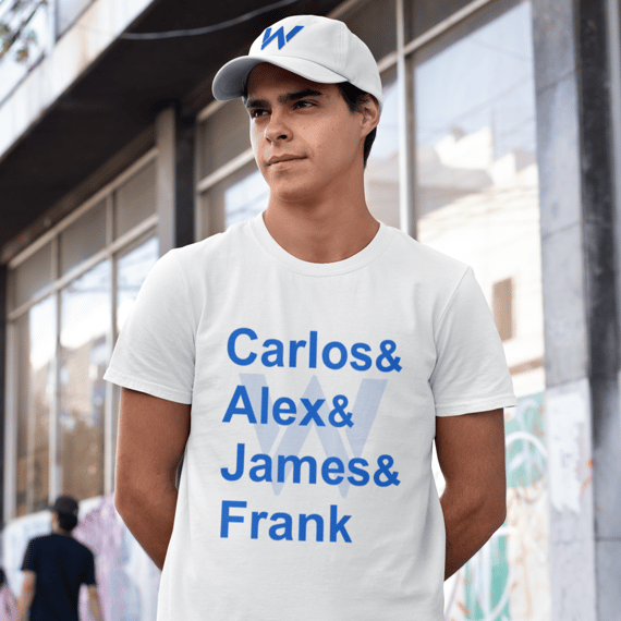 Camiseta Williams Nomes