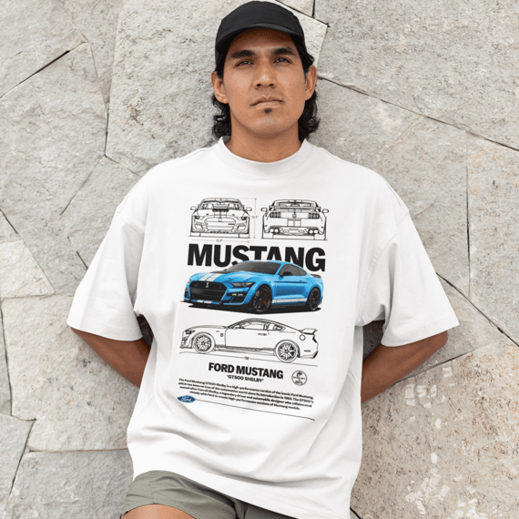 Camiseta Ford Mustang GT500 Shelby