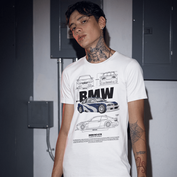 Camiseta BMW M3 GTR