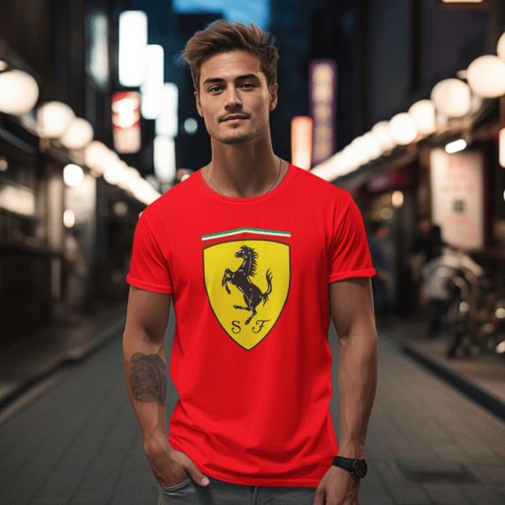 Camiseta Logo Ferrari F1