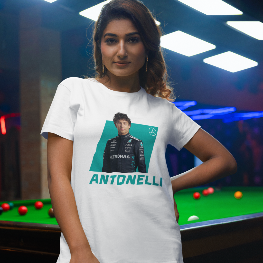 Nome do produto: Camiseta Kimi Antonelli
