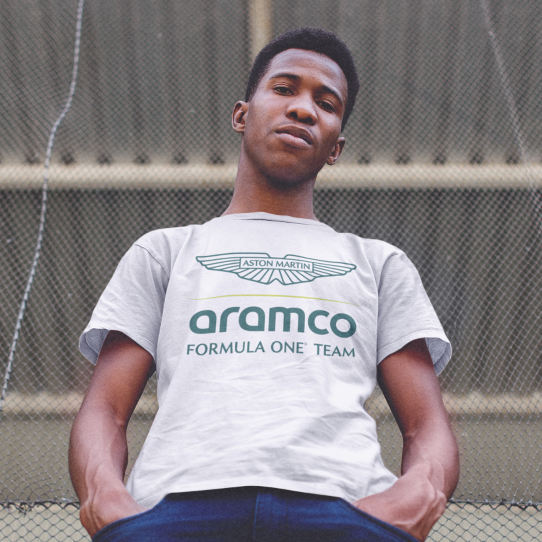 Nome do produto: Camiseta Logo Aston Martin F1
