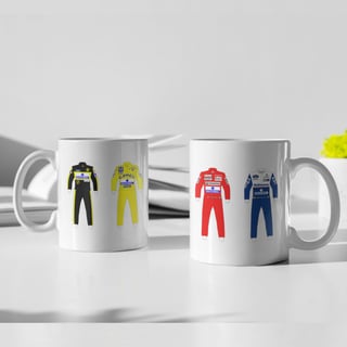 Caneca Macacões Senna