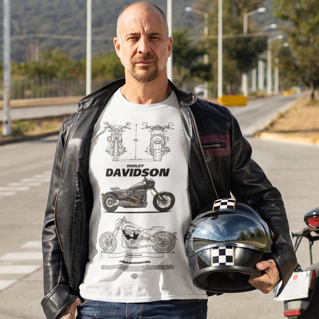 Nome do produto: Camiseta Harley Davidson FXDR
