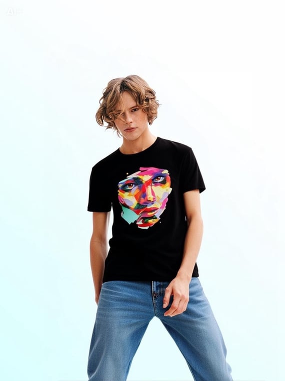 Camiseta Efêmera 3 Preta | Milenna Saraiva - Unisex