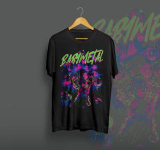 Camiseta Babymetal - Neon