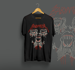 Nome do produto Camiseta Babymetal - Heads