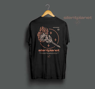 Nome do produto Camiseta Silent Planet - Antimatter
