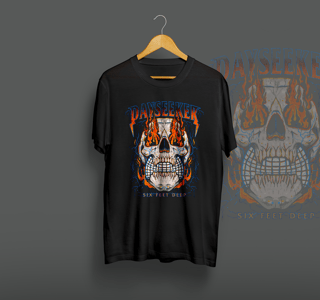 Camiseta Dayseeker - Six Feet Deep
