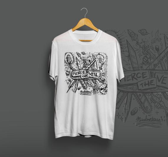 Camiseta Pierce The Veil - Misadventures