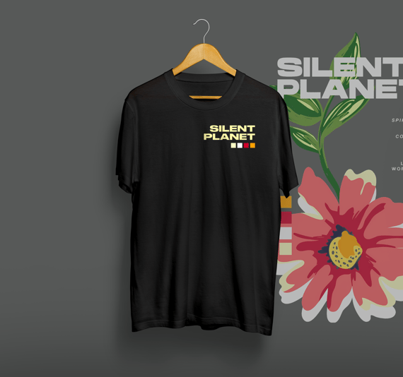 Camiseta Silent Planet - Lovers Worldwide