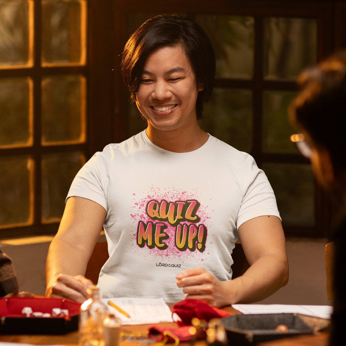 Nome do produto: Camiseta Quiz Me Up! Lord of the Quiz